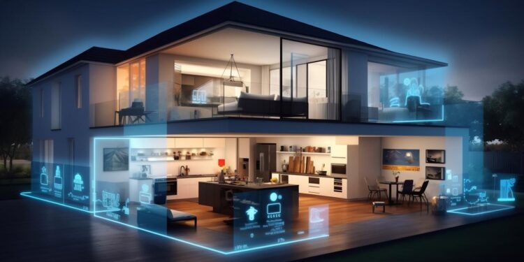 An example of smart home architecture | Download Scientific Diagram